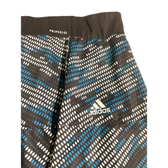 Adidas · Women’s XL · Primeblue Tennis Skort · Blue/Black Elastic Waist - Picture 4 of 10